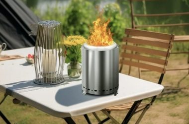10in Portable Smokeless Solo Firepit Only $29.99 (Reg. $120)!